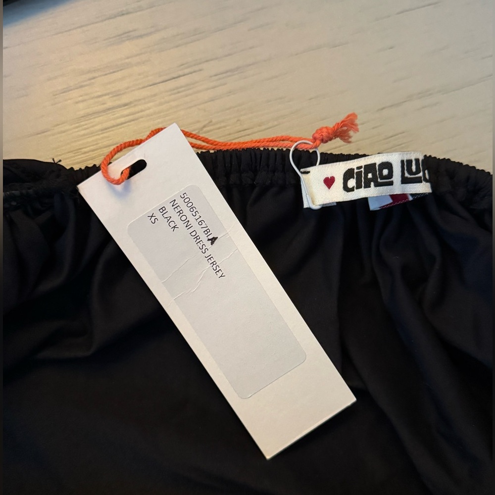 Ciao Lucia, Negroni Dress, Black Jersey, XS - Picture 6 of 7